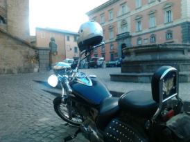 parcheggiare moto in Orvieto è faccenda complessa