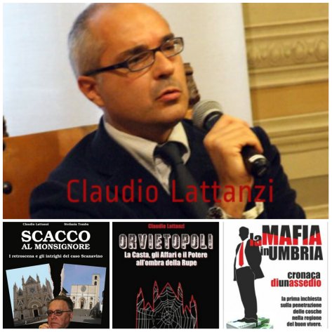 Claudio Lattanzi: autore di molte inchieste sul malaffare nel territorio Orvietano