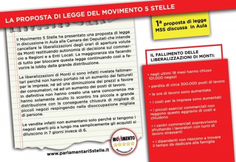 Stop alla liberalizzazione selvaggia