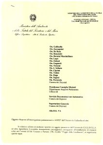 Pag1 -risposta interrogazione