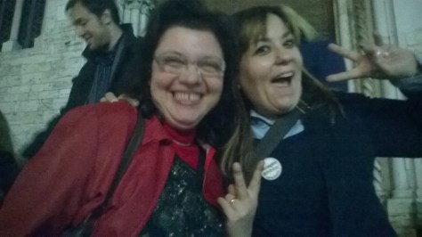 Lucia Vergaglia (Candidato Sindaco Orvieto) e Laura Agea (Portavoce al Parlamento Europeo)
