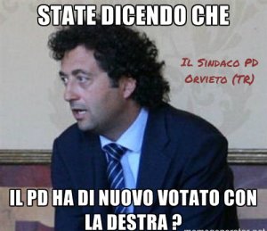 meme germani pd vota con la destra