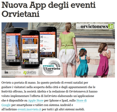 app eventi orvietani