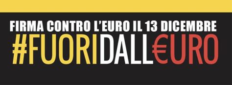 fuori dall'euro 13 dic
