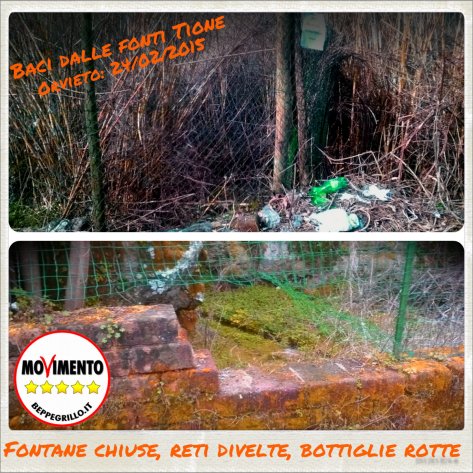 cartolina dalle fonti Tione