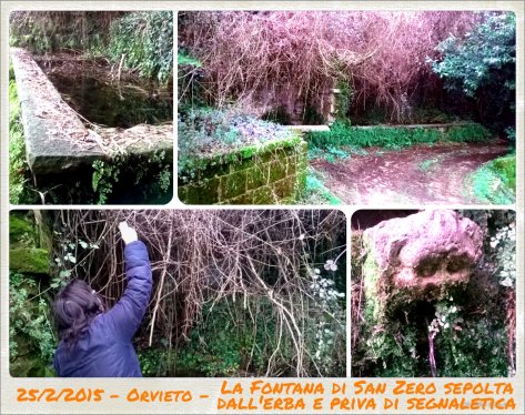 cartolina fontana di san zero