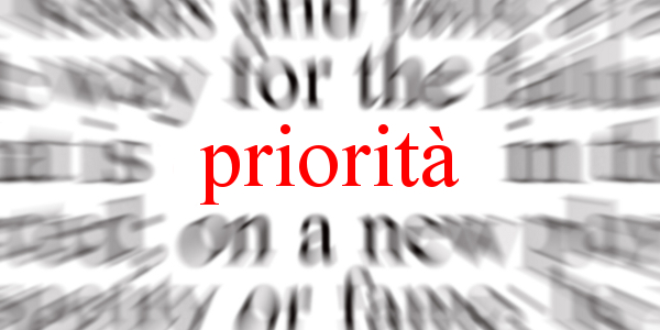 Le priorità per Orvieto 2019