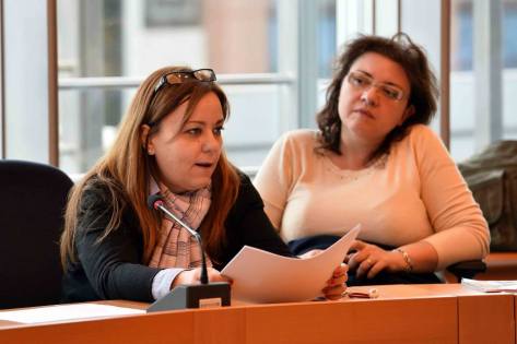 lucia Vergaglia e Laura Agea (M5S Europa)