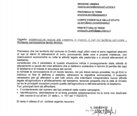 risposta interrogazione lupi