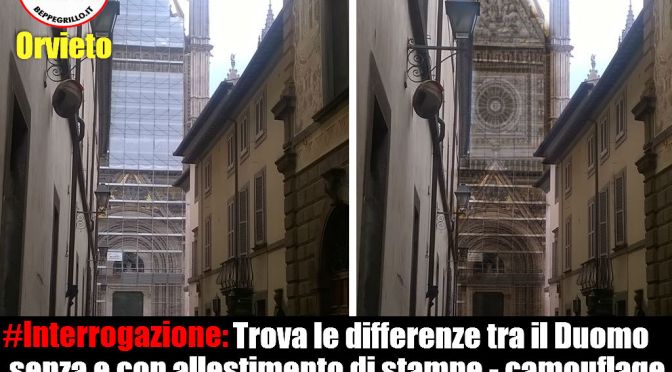 Interrogazione cantieri disadorni