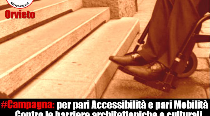 Disabili: Campagna per l’accessibilità e la mobilità