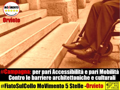 campagna contro le barriere architettoniche e culturali