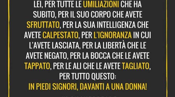 Giornata contro la violenza sulle donne 2015