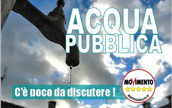 LA LEGGE SULL’ACQUA PUBBLICA