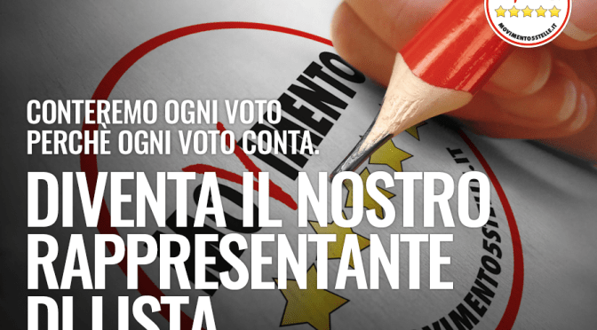 Rappresentanti referendari ultima chiamata