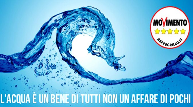Acqua bene comune