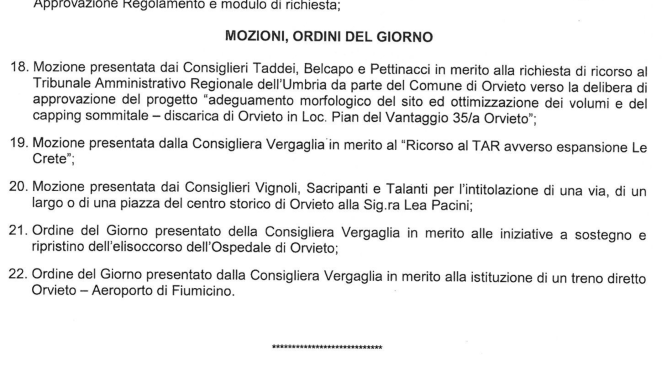 Adunanza Consiglio 2 luglio 2018