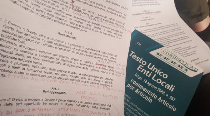 Il Comune cambia in meglio