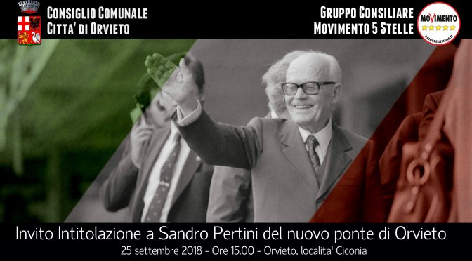 Intitolazione ponte Pertini