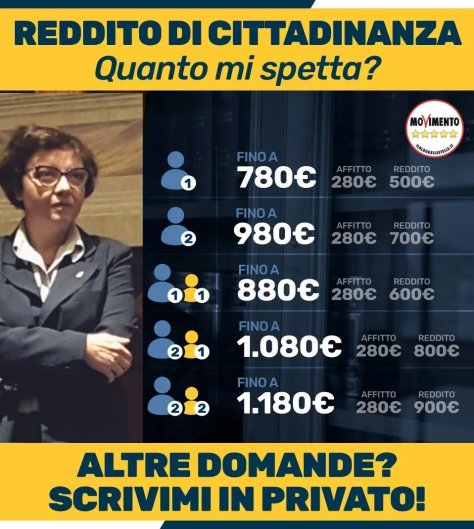 Scrivi alla portavoce Lucia Vergaglia 