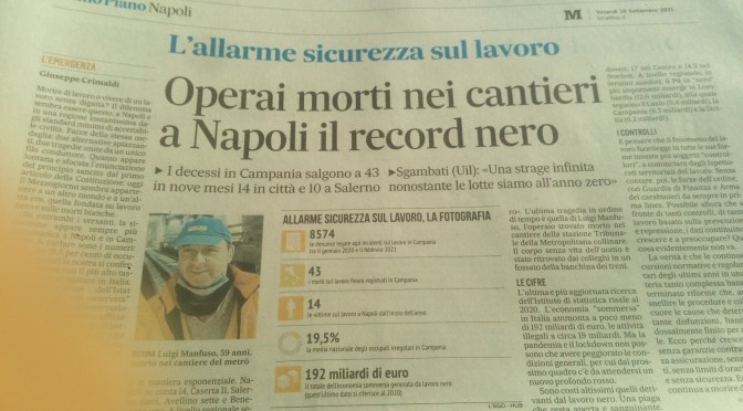 + Sicurezza = +Lavoro